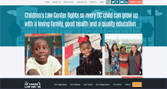 Desktop Screenshot of childrenslawcenter.org